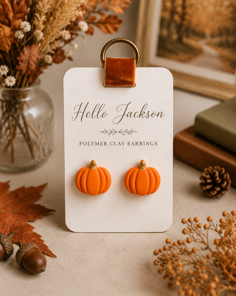 Pumpkin Patch Earrings