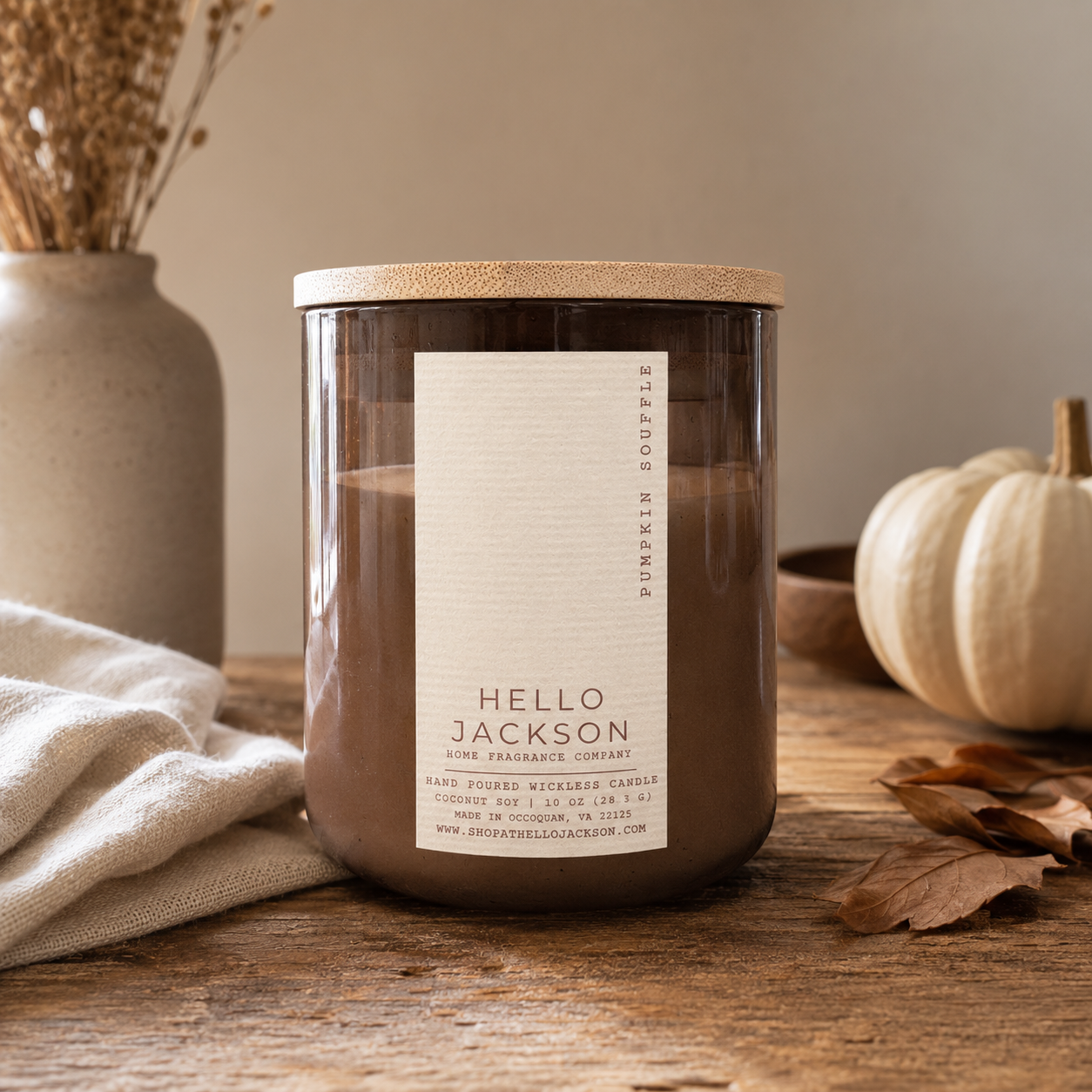 Pumpkin Souffle: Wickless Candle