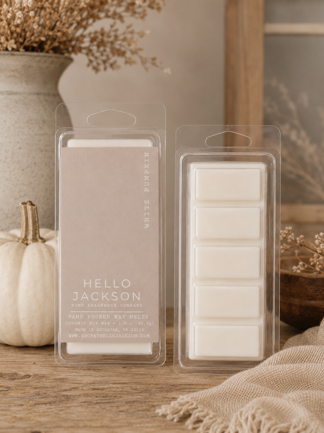 White Pumpkin: Wax Melts