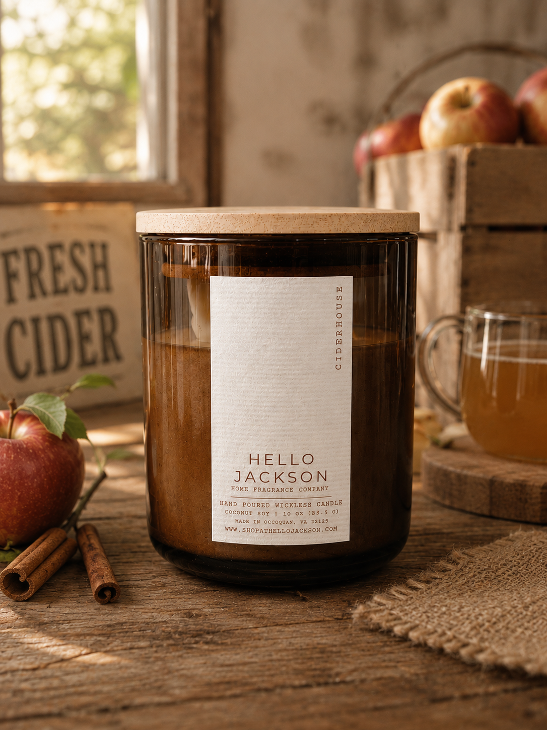 Ciderhouse: Wickless Candle