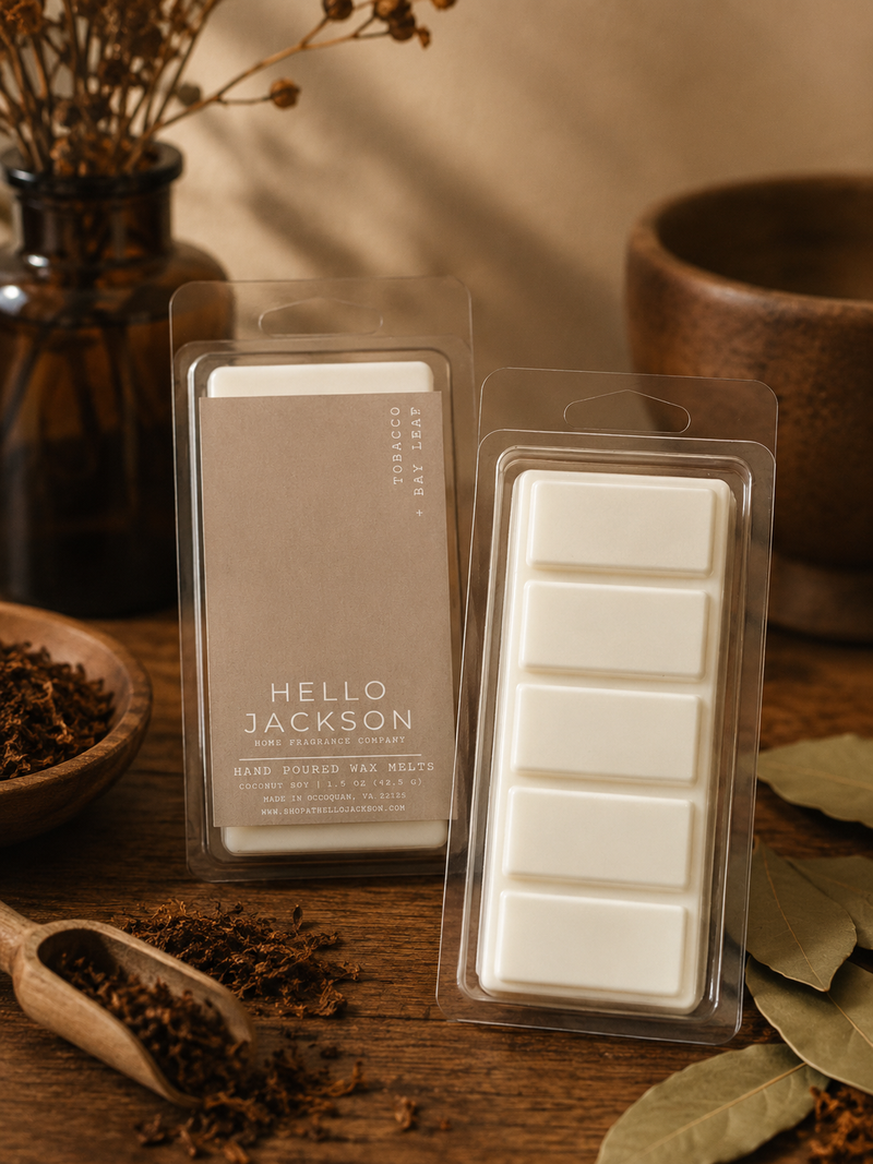 Tobacco + Bay Leaf: Wax Melts