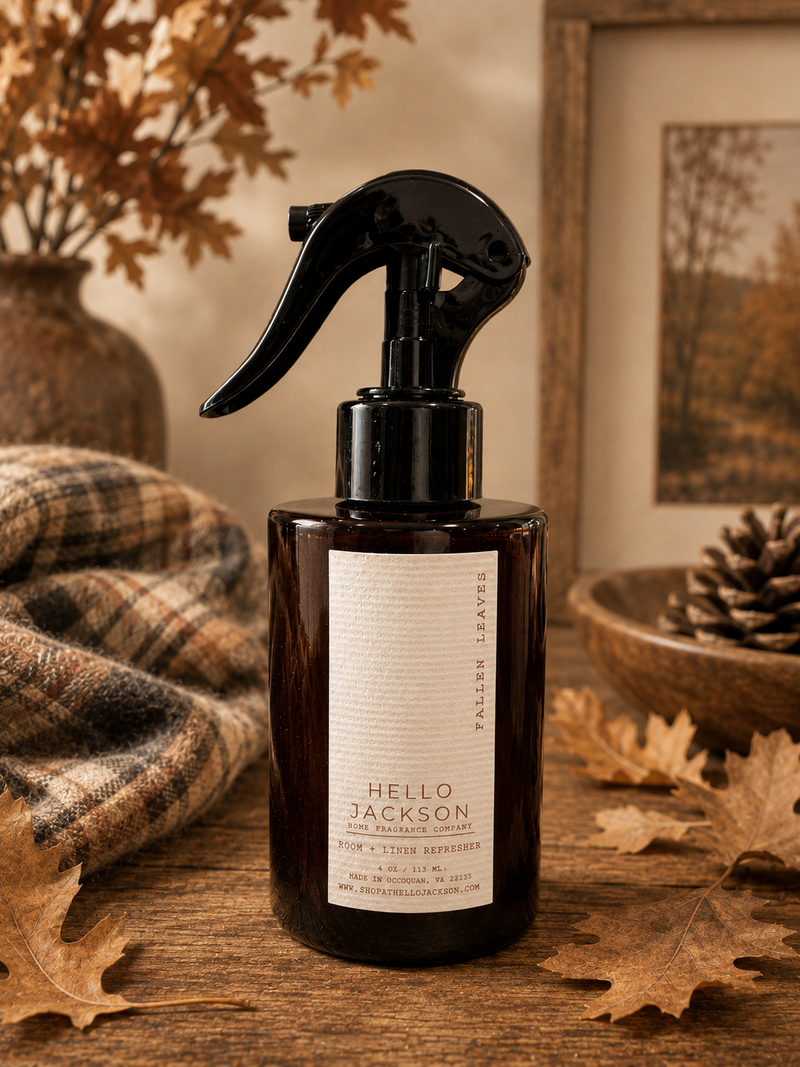 Fallen Leaves: Room + Linen Refresher