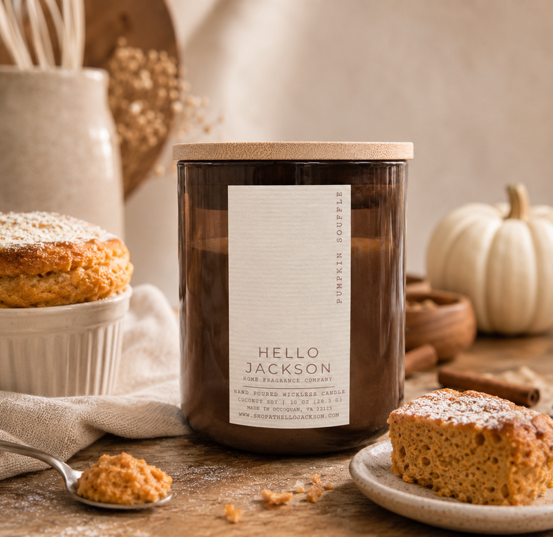 Pumpkin Souffle: Wickless Candle