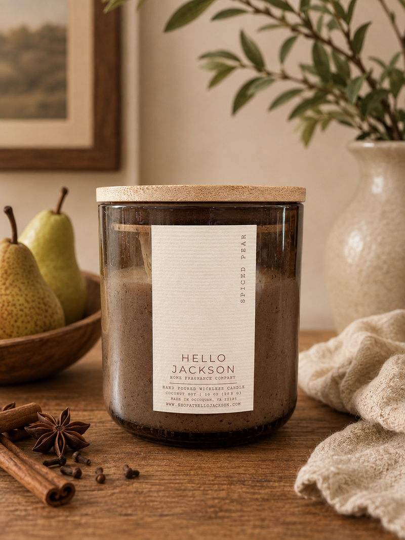Spiced Pear: Wickless Candle