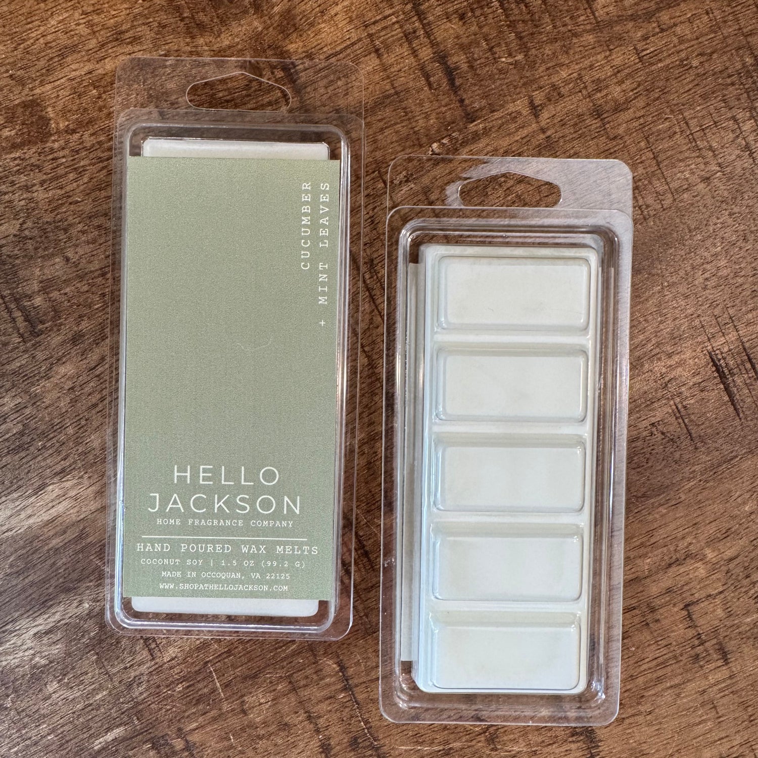 Cucumber + Mint Wax Melts