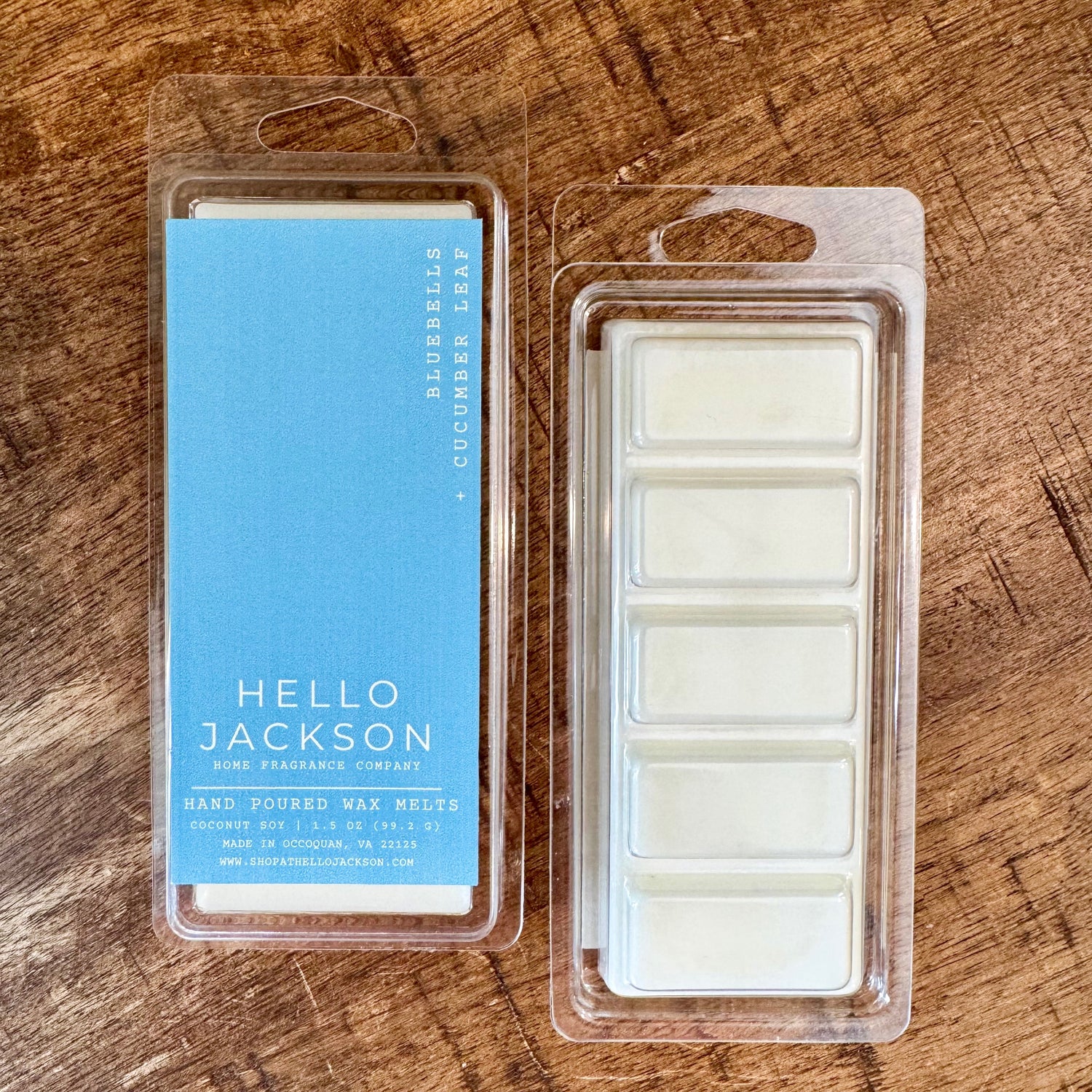 Bluebells + Cucumber Leaf Wax Melts