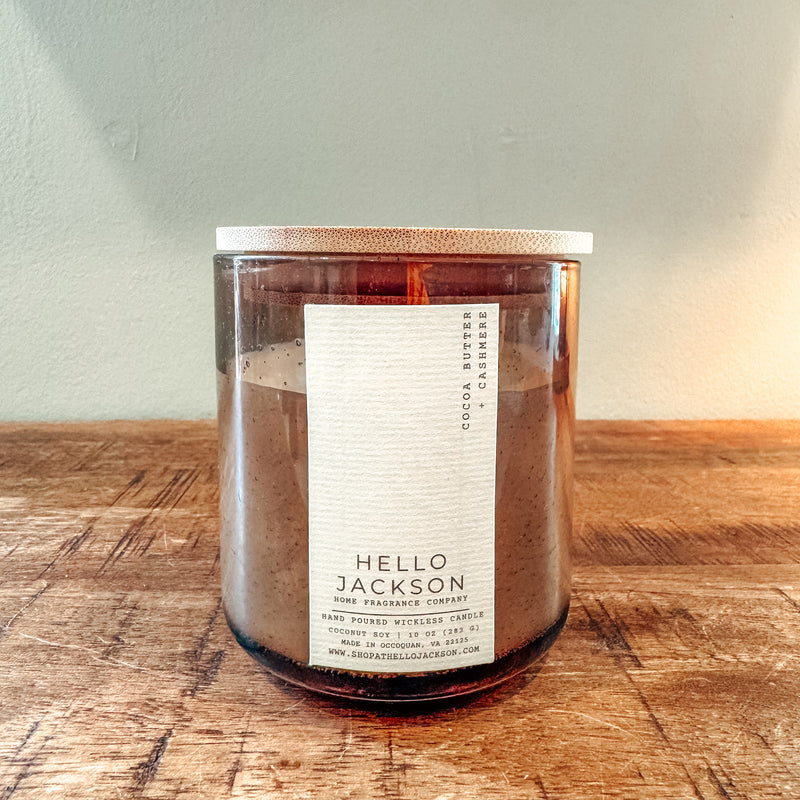 Cocoa Butter + Cashmere: Wickless Candle