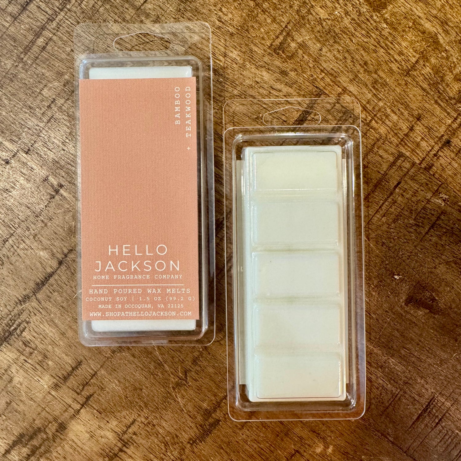 Bamboo + Teakwood: Wax Melts