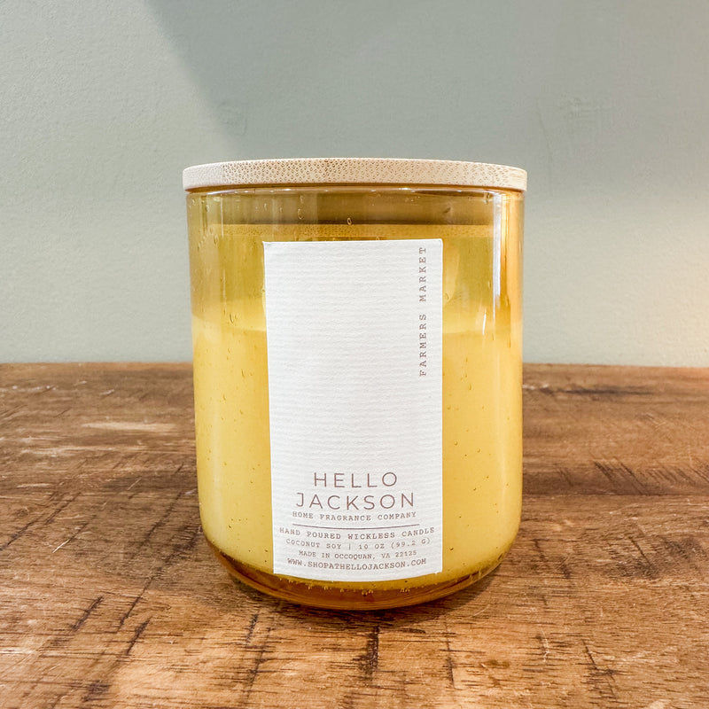 Farmers Market: Wickless Candle