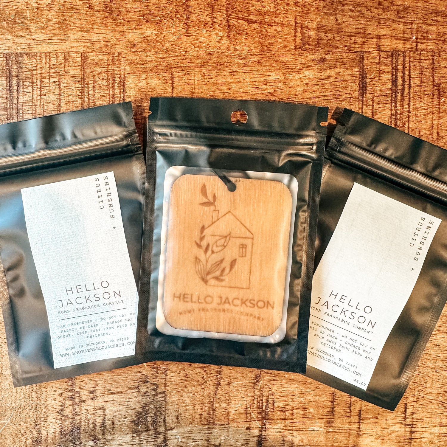 Citrus + Sunshine: Car Freshener