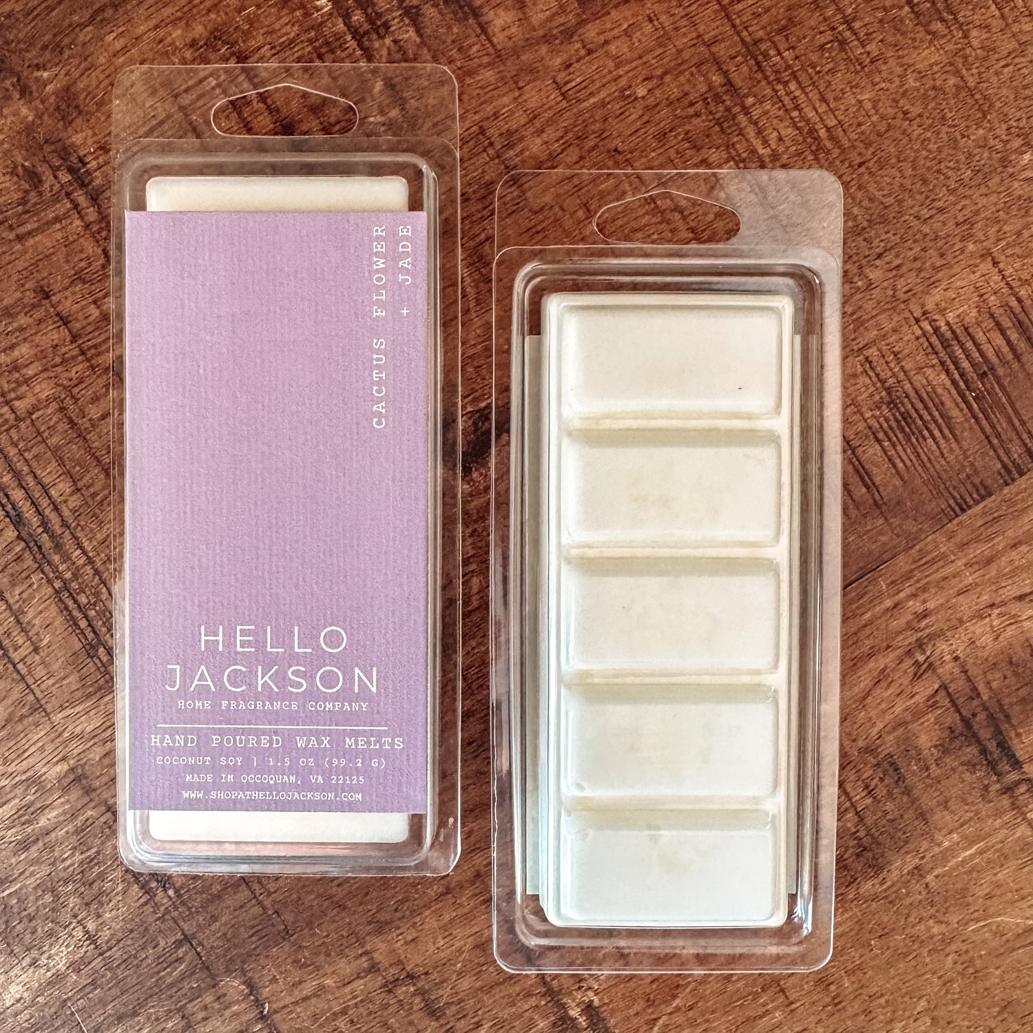 Cactus Flower + Jade: Wax Melts