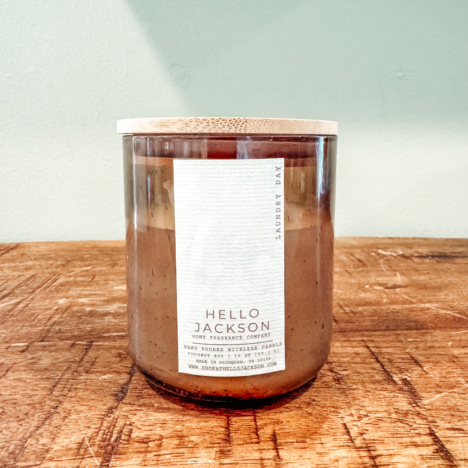 Laundry Day: Wickless Candle